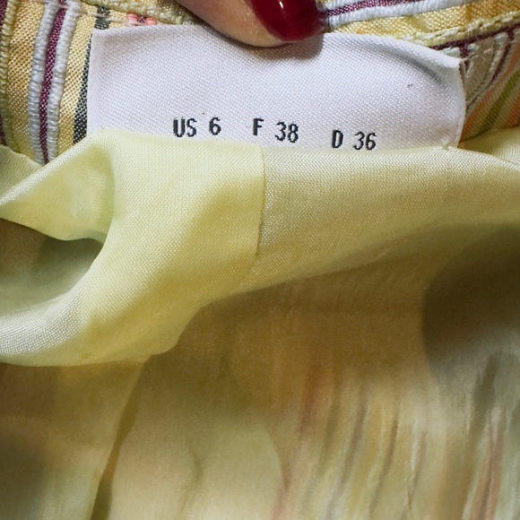 Akris Punto striped silk blazer/skirt set - Picture 9 of 15